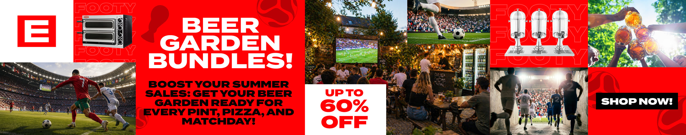 Get ready for a summer of world class football with ECatering