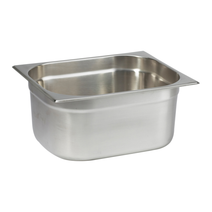 Quattro 1/2 Gastronorm Pan 150mm Deep Stainless Steel