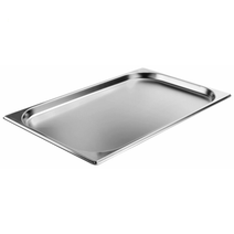 Quattro Stainless Steel 1/1 Gastronorm Pan 20mm Depth 2.5L Capacity