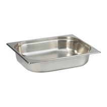 Quattro 1/2 Gastronorm Pan 65mm Deep Stainless Steel