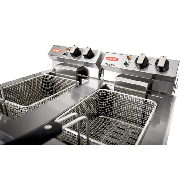 Contender Twin 10L Electric Commercial Fryer