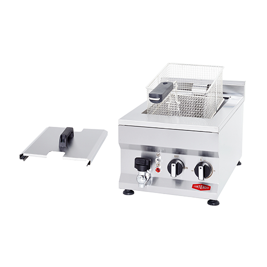 Contender 300mm Single Tank Electric Fryer – Compact 10L Commercial Countertop Fryer