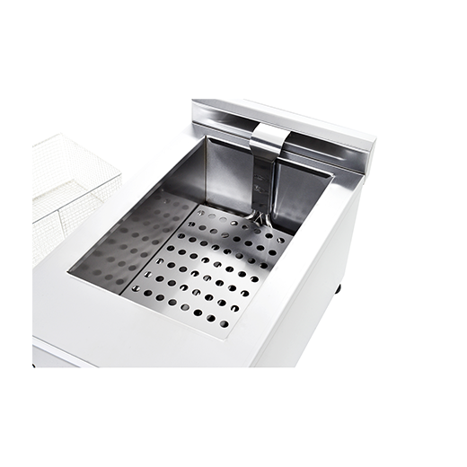 Contender 300mm Single Tank Electric Fryer – Compact 10L Commercial Countertop Fryer
