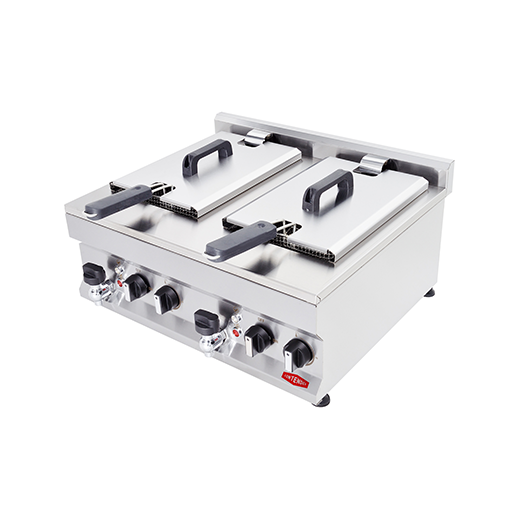 Contender Premium 2 x 10L Counter Top Electric Fryer