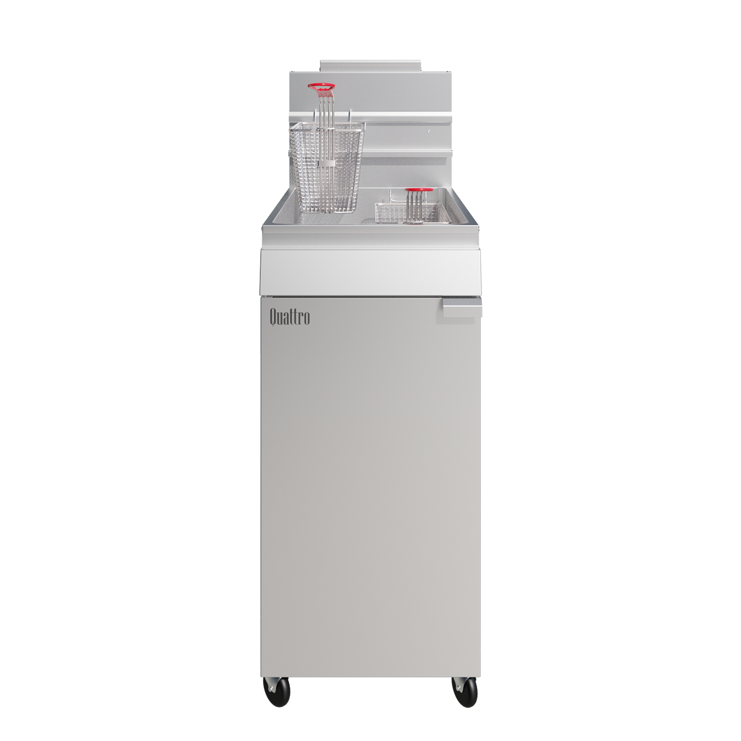 Quattro 24 Litre Gas Fryer Single Tank Twin Basket 87,000 BTU