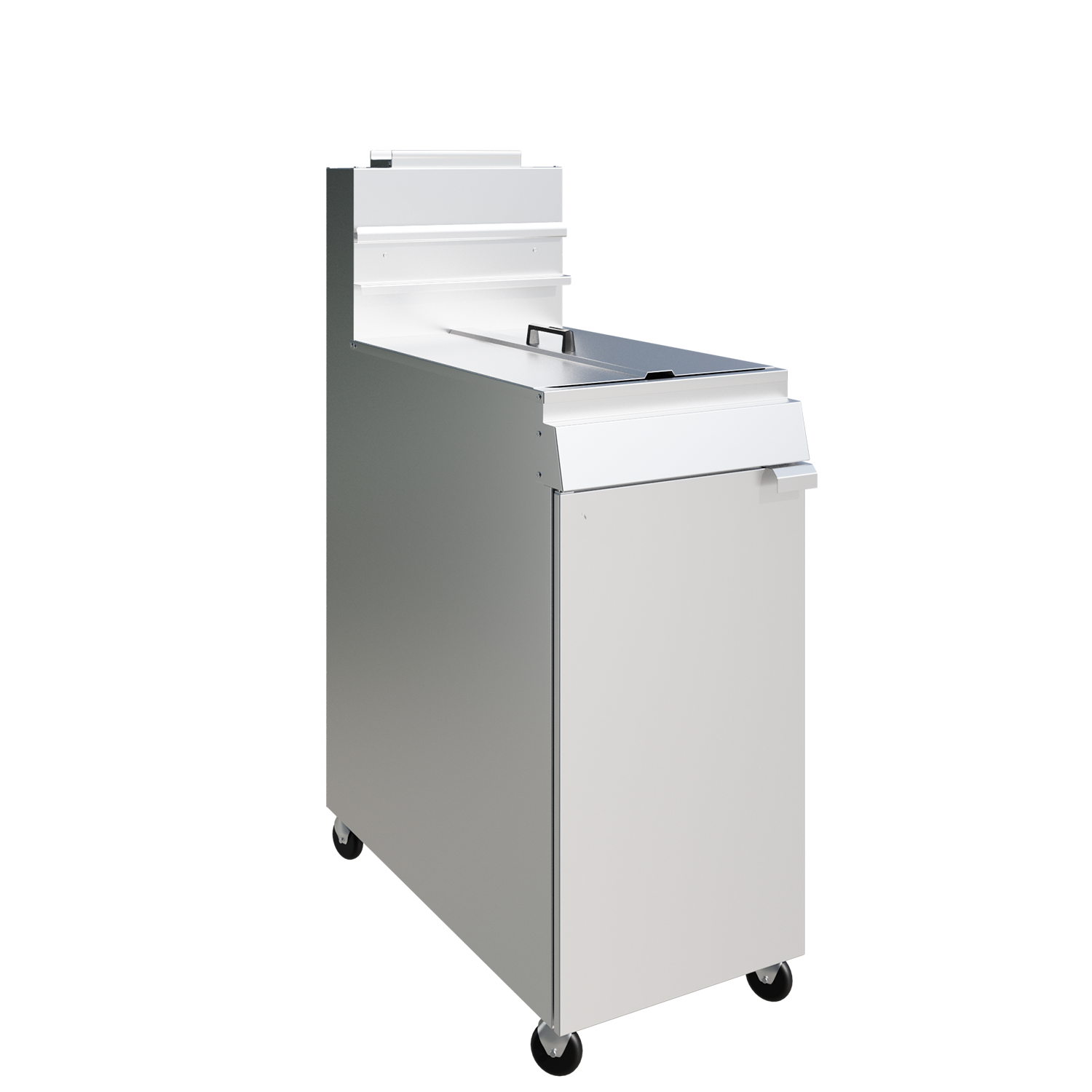 Contender 24L Single Tank Gas Fryer – Twin Basket Floor Standing Commercial Fryer