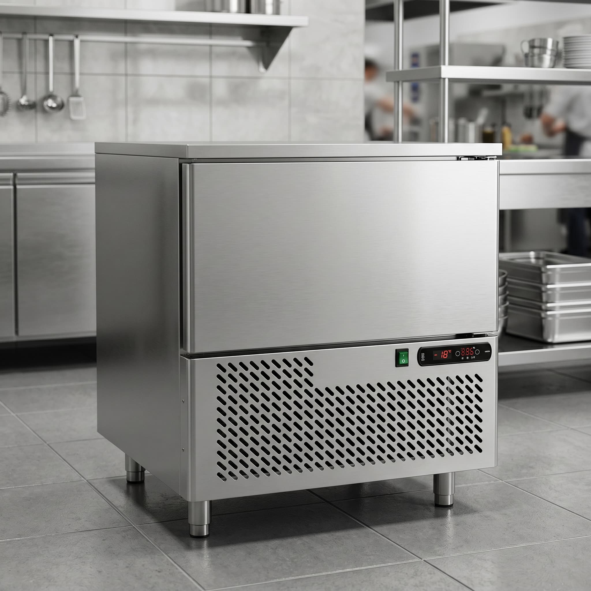 Contender 3 x 1/1 GN Blast Chiller – 12kg Chilling / 8kg Shock Freezing Capacity