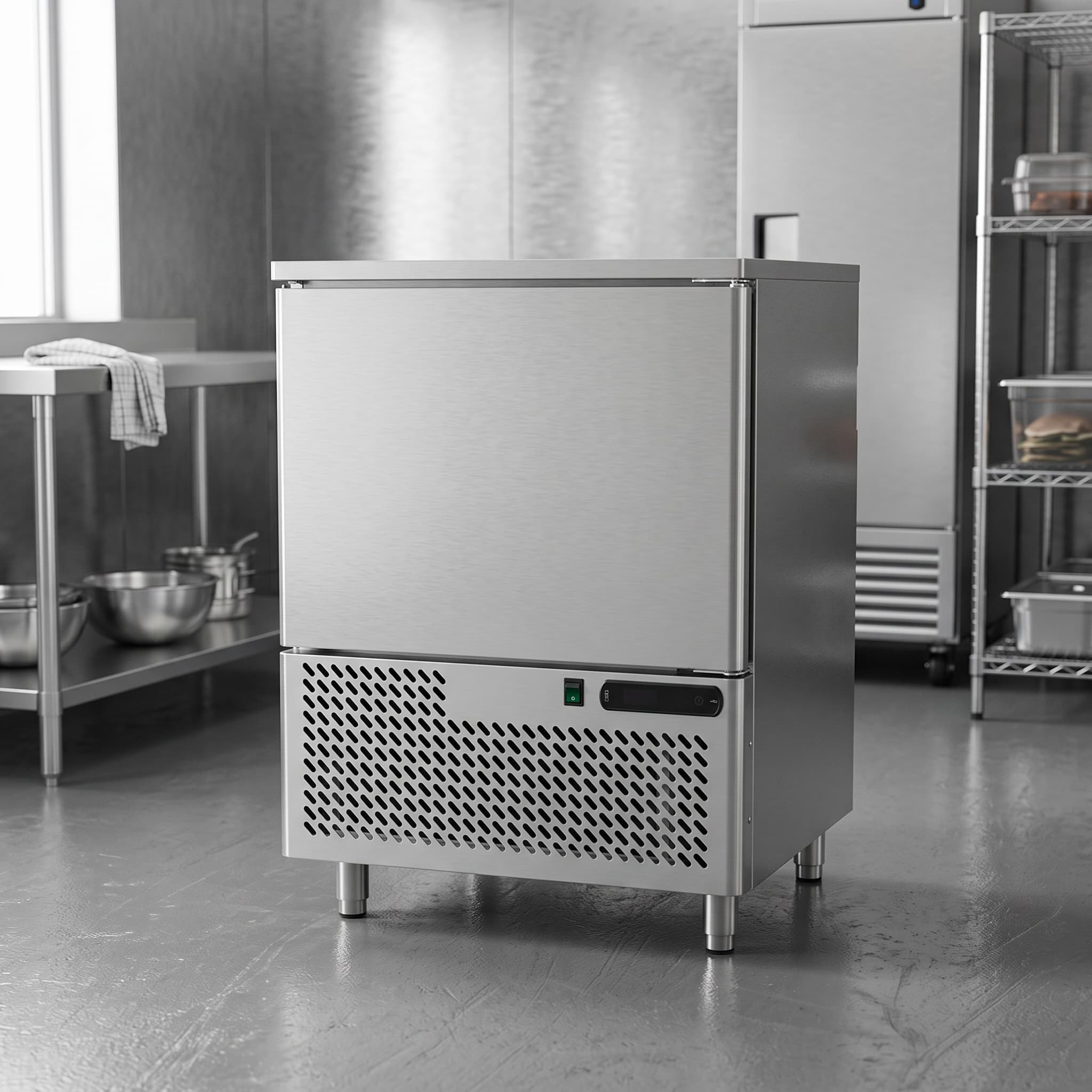 Contender 5 x 1/1 GN Blast Chiller – 18kg Chilling / 14kg Shock Freezing Capacity