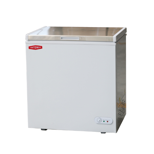 Contender 148L Chest Freezer – Lockable Stainless Steel Lid – Compact Commercial Storage