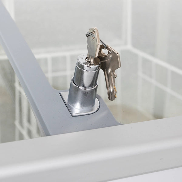 Contender Ice Cream Freezer 390ltr with Curved Sliding Glass Lid