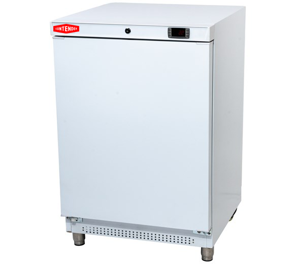 Contender 130L White Undercounter Freezer – Compact Commercial Cold Storage