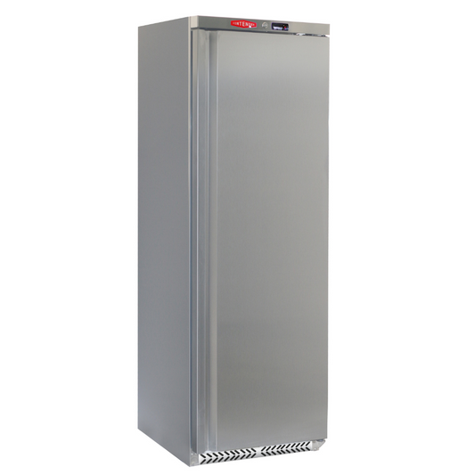 Contender Stainless Steel Upright Freezer - 400L Capacity - Ventilated