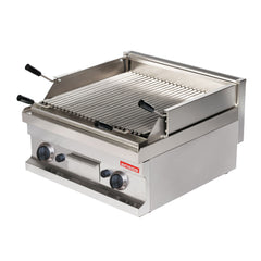 Arisco Gas Lava Rock Chargrill 615mm Wide - 2 Burner. Natural Gas or LPG