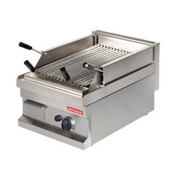 Arisco Gas Lava Rock Chargrill 400mm Wide - Natural Gas or LPG