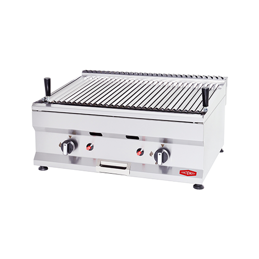 Contender 700mm Gas Chargrill (Lava Rock) – Authentic Smoky Flavour & Consistent Results
