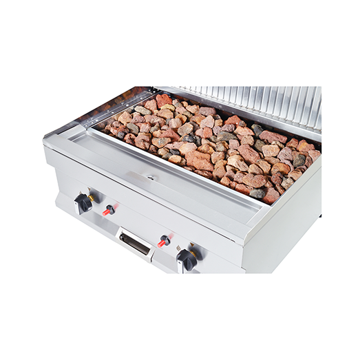 Contender 700mm Gas Chargrill (Lava Rock) – Authentic Smoky Flavour & Consistent Results