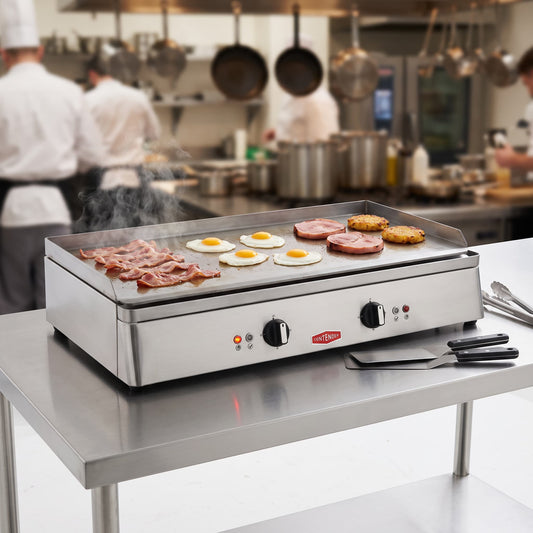 Contender 1000mm Electric Griddle (Flat Plate) – High-Volume Cooking & Precise Heat Control