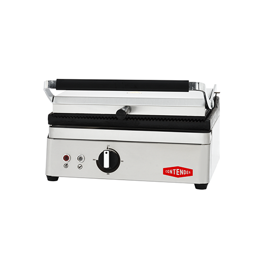 Contender Wide Panini Press - Ribbed Top and Base