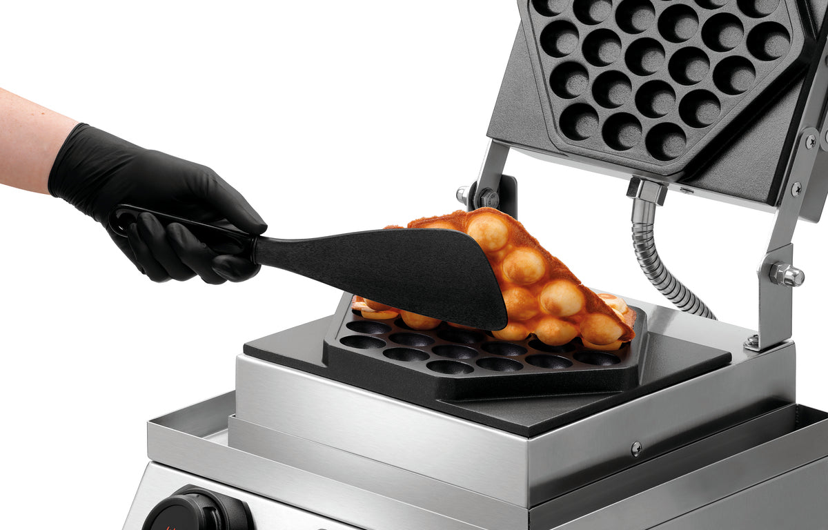 Bartscher Professional Bubble Waffle Maker - Fully Programable Digital Display