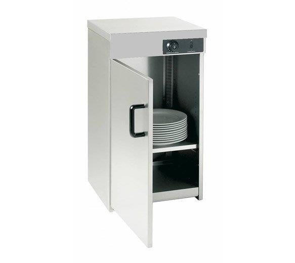 GRADED-Quattro Hot Cupboard Stainless Steel - Single Door - Holds Up To 80 Plates