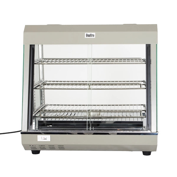 GRADE 1 - Deli 1 Quattro 3 Shelf Hot Food Display 600mm Wide