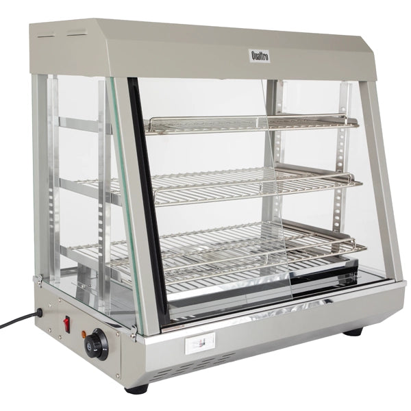 GRADE 1 - Deli 1 Quattro 3 Shelf Hot Food Display 600mm Wide
