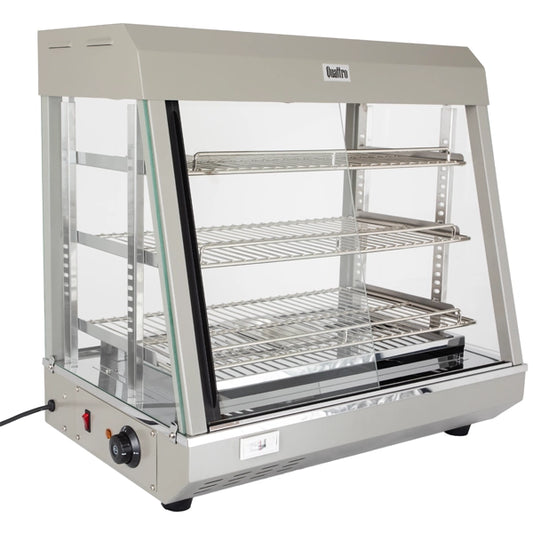 GRADE 1 - Deli 1 Quattro 3 Shelf Hot Food Display 600mm Wide