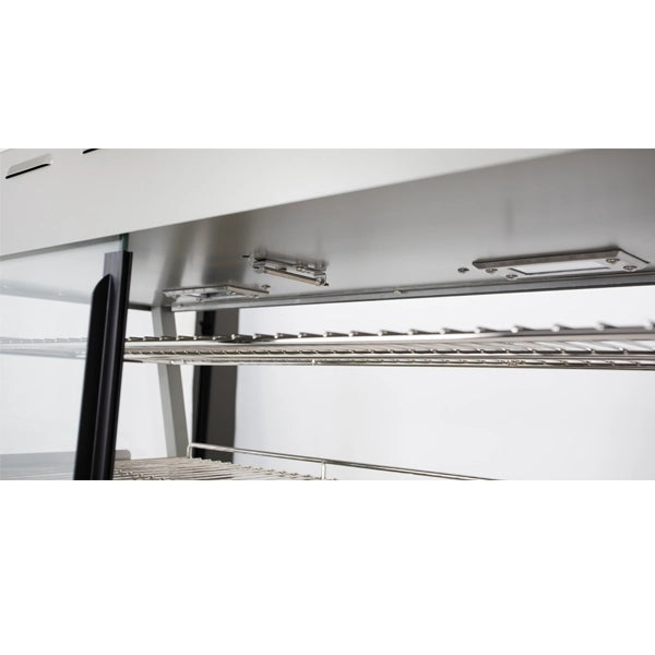 Deli 2 Quattro Heated Display 3 Shelf 900mm Wide - Includes Humidity Tray