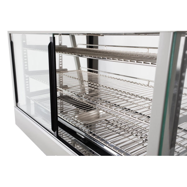 Deli 2 Quattro Heated Display 3 Shelf 900mm Wide - Includes Humidity Tray