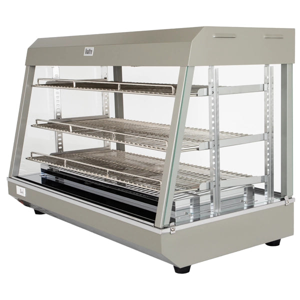 Deli 2 Quattro Heated Display 3 Shelf 900mm Wide - Includes Humidity Tray