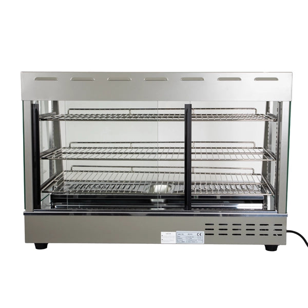 Deli 2 Quattro Heated Display 3 Shelf 900mm Wide - Includes Humidity Tray