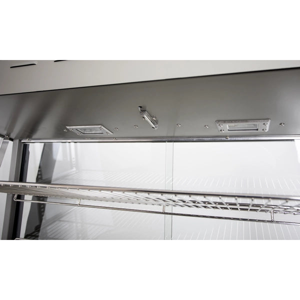 Quattro 1200mm Wide Heated Display 3 Shelf