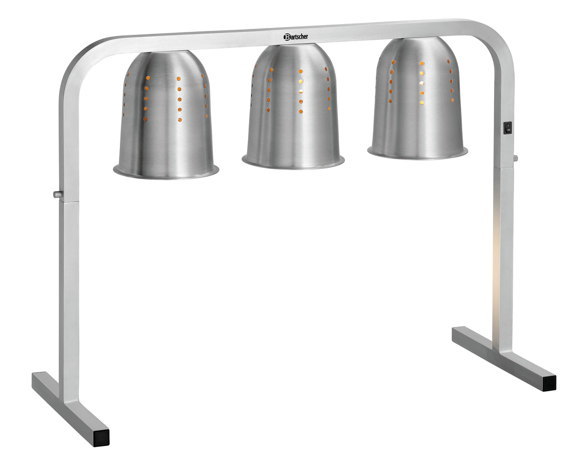 Food Warmer using 2/1 GN Pan - 3 x Infrared Lamps