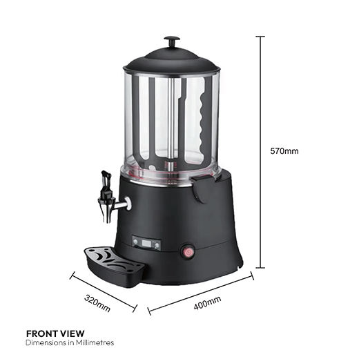 Quattro Hot Chocolate Dispenser 10Ltr