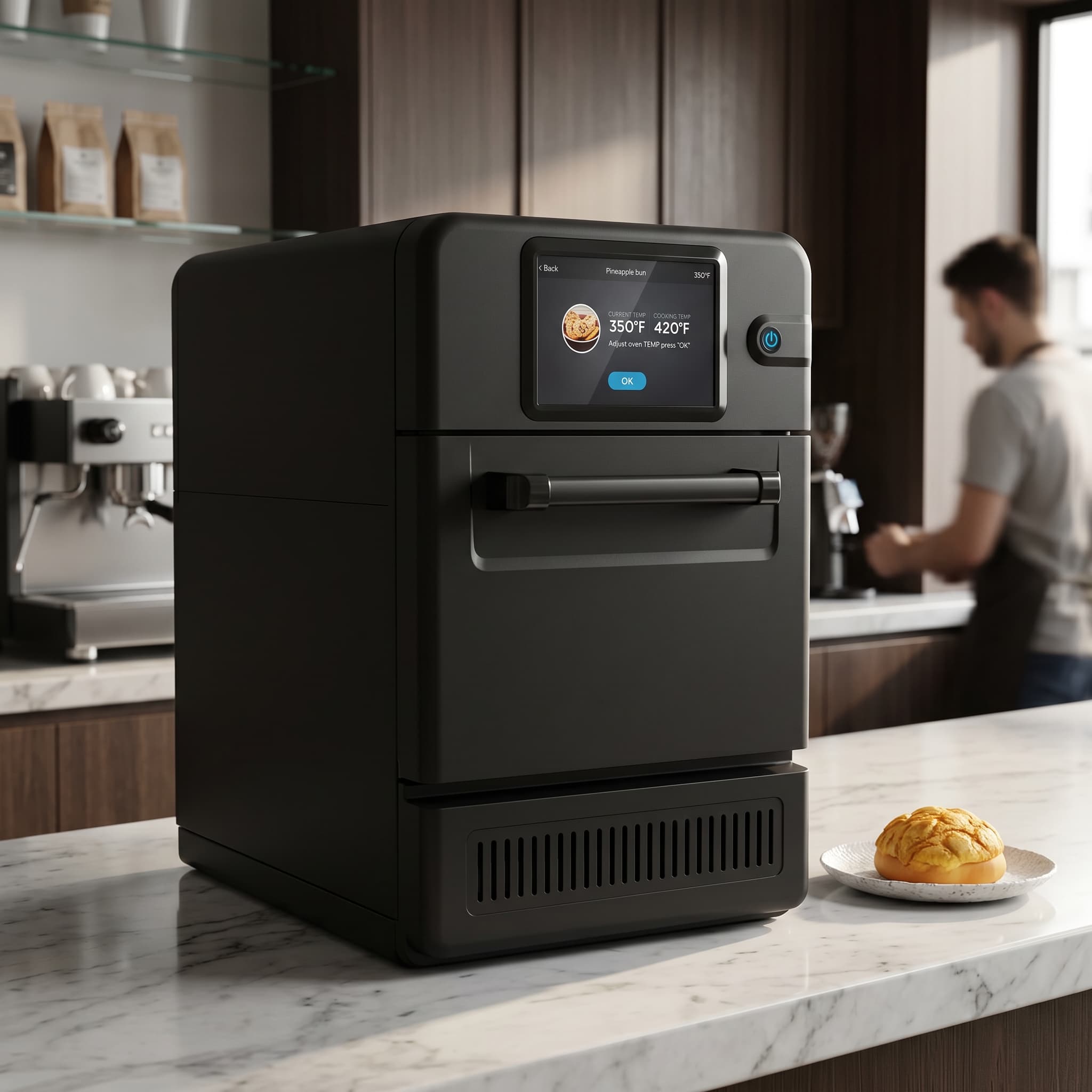 KINN 474mm High Speed Oven (Microwave, Convection & Impingement) – Rapid Cooking & Programmable Recipes