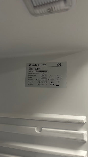 GRADE 2 - Gastroline 400 Litre Stainless Steel Door Catering Fridge