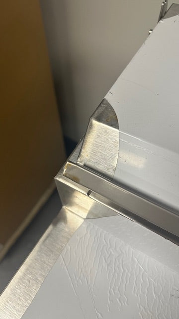 Gastroline PS300 Refrigerated Pizza Prep Counter 8 x 1/6 GN Pan Size Top