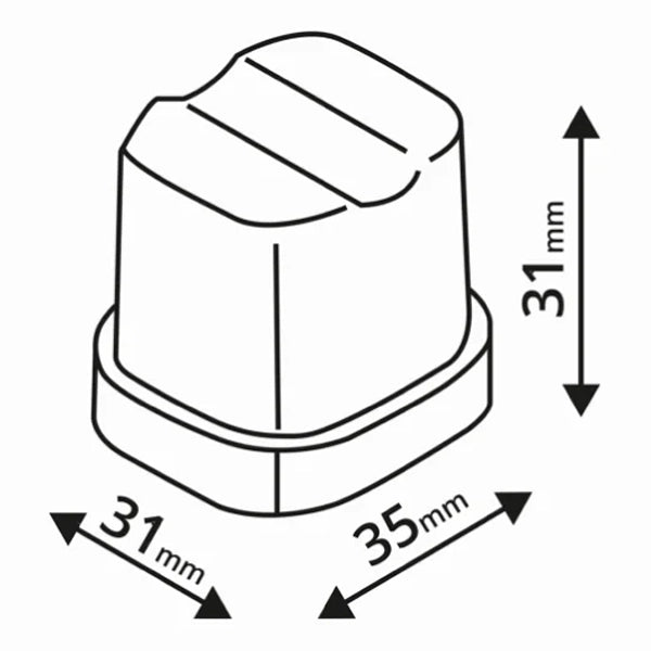 Contender Commercial Ice Machine - 47kg Output