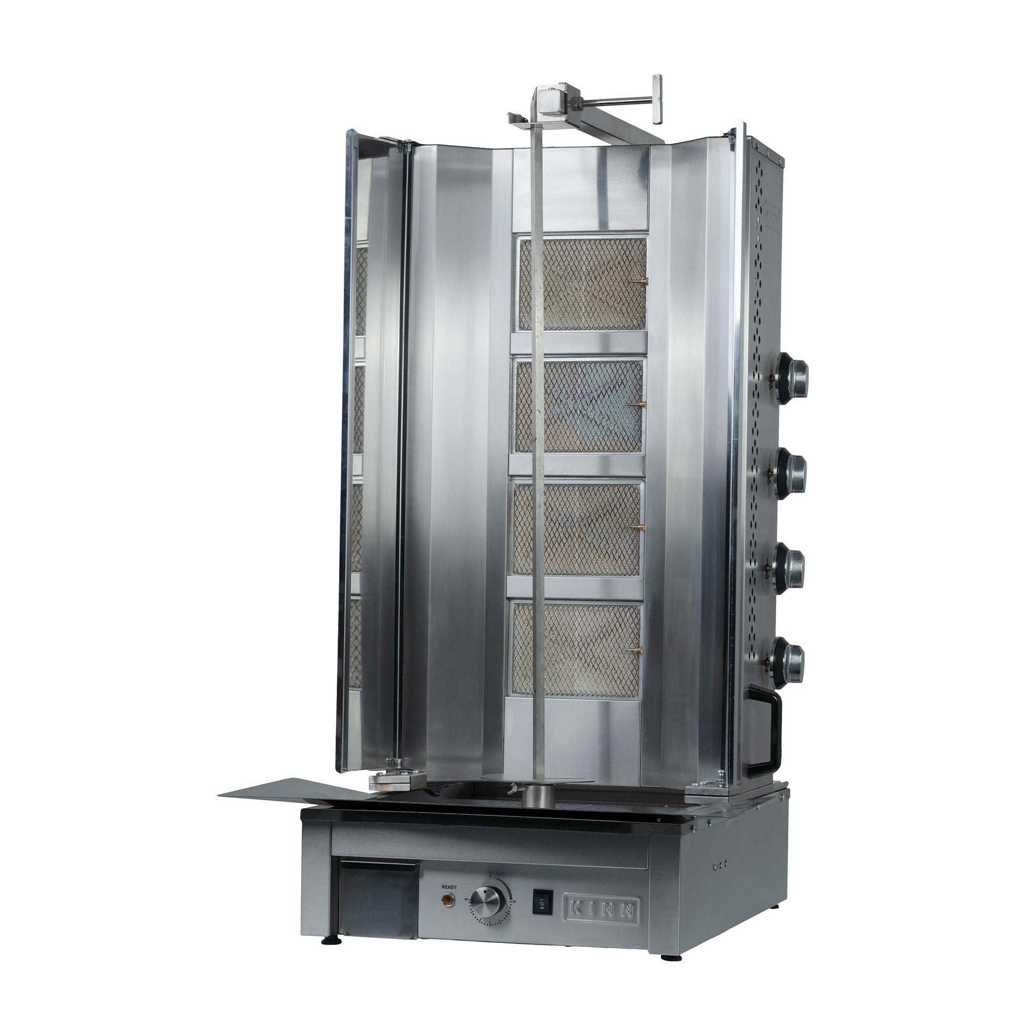 KINN 4 Burner Gas Kebab Grill – High-Output Commercial Kebab Machine