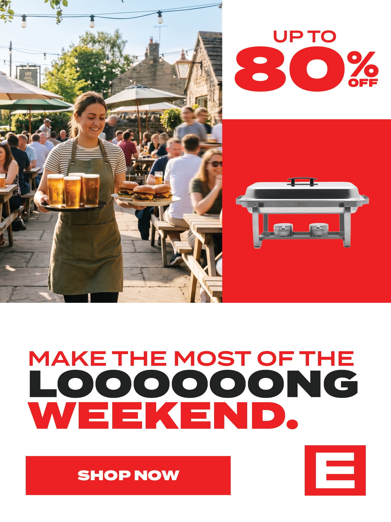 Make the most of the LOOOOOONG Weekend at ECatering