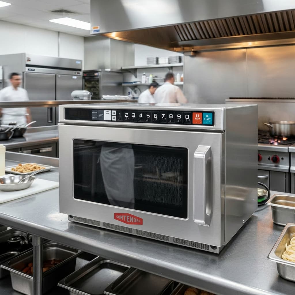 Contender 1800W Heavy Duty Commercial Microwave – 17L Capacity & High-Output Heating