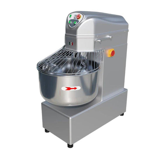 GRADED - Italinox 66 Litre Twin Speed Spiral Dough Mixer 3 Phase Electric Heavy Duty