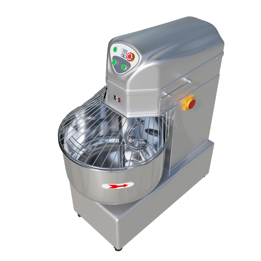 Contender 66L Twin Speed Spiral Dough Mixer (48kg, 3-Phase) – Reliable High-Volume Dough Production