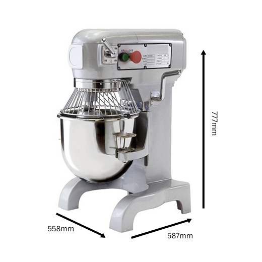 Contender 20L Planetary Mixer – Versatile Mixing for Busy Kitchens