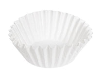 Case of 500 40 x 25mm White Greaseproof Cupcake Cases