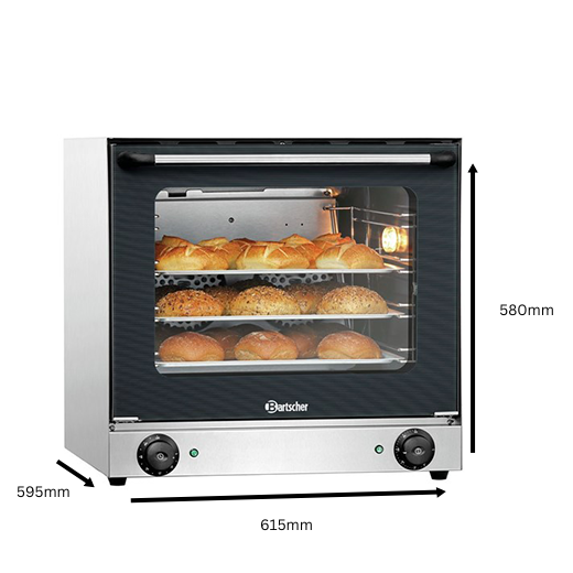 57L Convection Oven – Fast, Even Cooking for Busy Kitchens