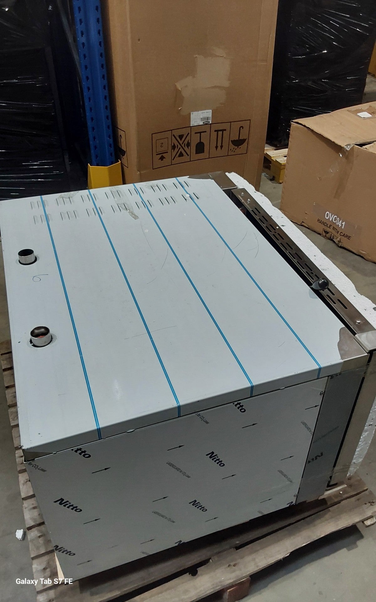 Graded unit top and side view