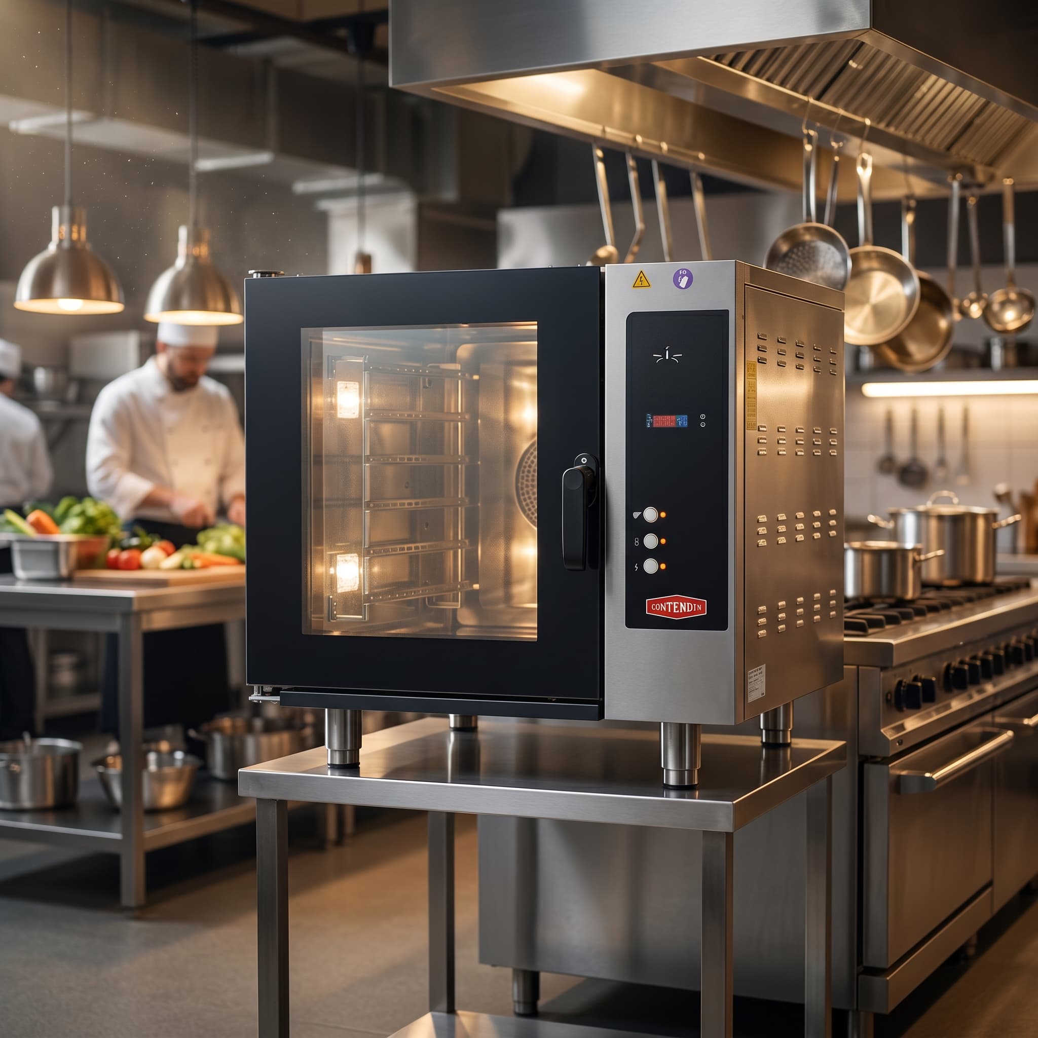 Contender 181L 6 Grid Combi Convection Oven with Steam – High-Volume Professional Cooking