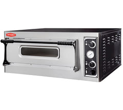 Contender Single Deck Electric Pizza Oven - 6 x 13"