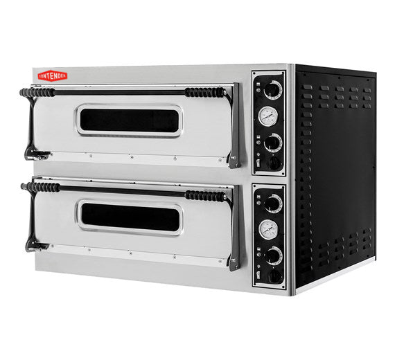 Contender Twin Deck Pizza Oven (8 × 13", 3 Phase) – High-Performance Pizza Production